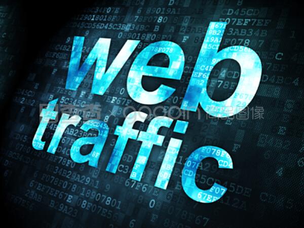 基于數(shù)字背景的seo網(wǎng)絡開發(fā)概念網(wǎng)絡流量
